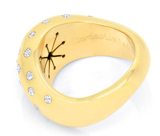 Foto 3 - Top Design-Diamant-Ring 0,97ct 18 Karat Gelbgold, S3771
