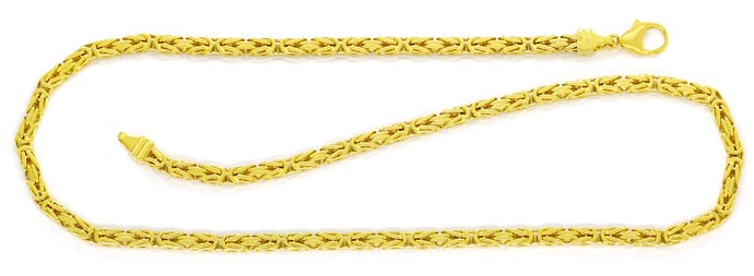 Foto 1 - Königskette 55cm in massiv 585er Gelbgold, Z0107